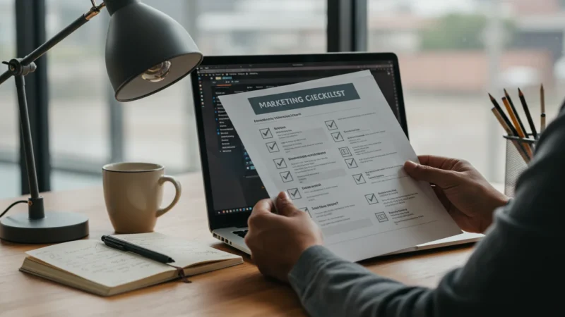 Marketing Checklists: 20% Error Reduction by 2026