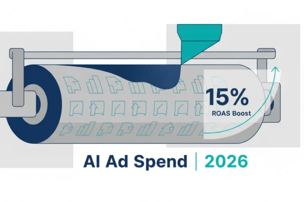 AI Ad Spend: 15% ROAS Boost by 2026