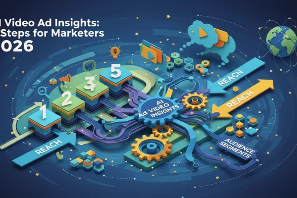 AI Video Ad Insights: 5 Steps for Marketers in 2026
