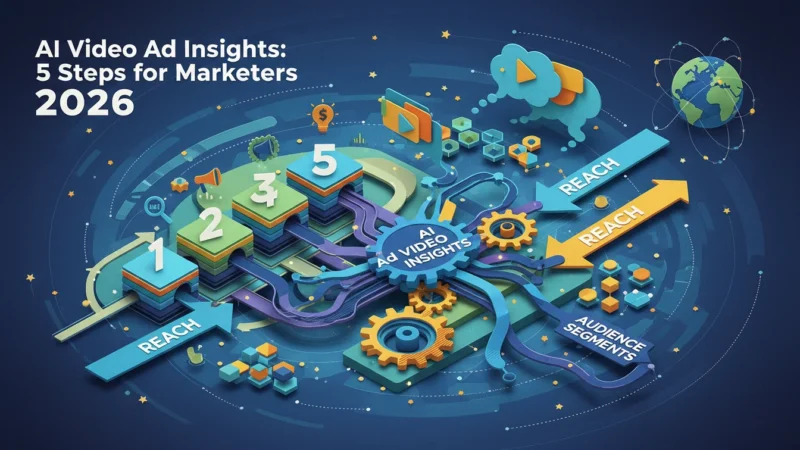 AI Video Ad Insights: 5 Steps for Marketers in 2026