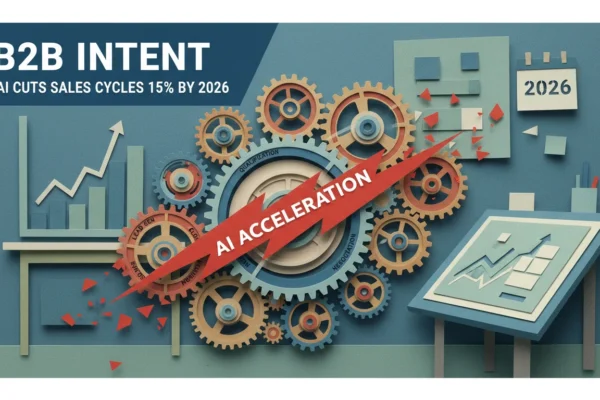 B2B Intent: AI Cuts Sales Cycles 15% by 2026