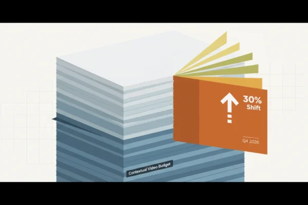 Contextual Video: 30% Budget Shift by Q4 2026