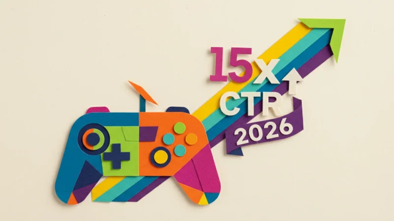 Gamified Video Ads: 15x CTR by 2026
