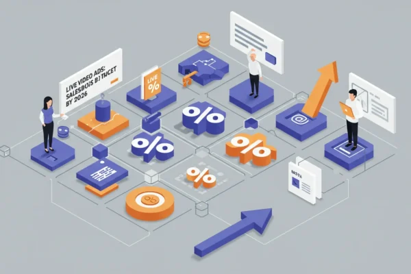 Live Video Ads: 15% Sales Boost by 2026