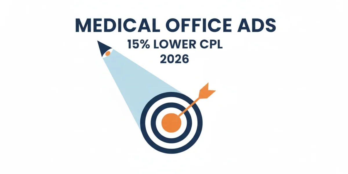 Medical Office Ads: 15% Lower CPL in 2026