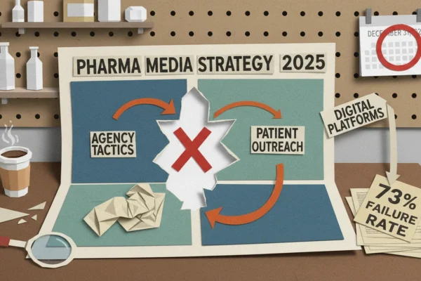 Pharma Media Strategy: Why 73% of Agencies Fail in 2025