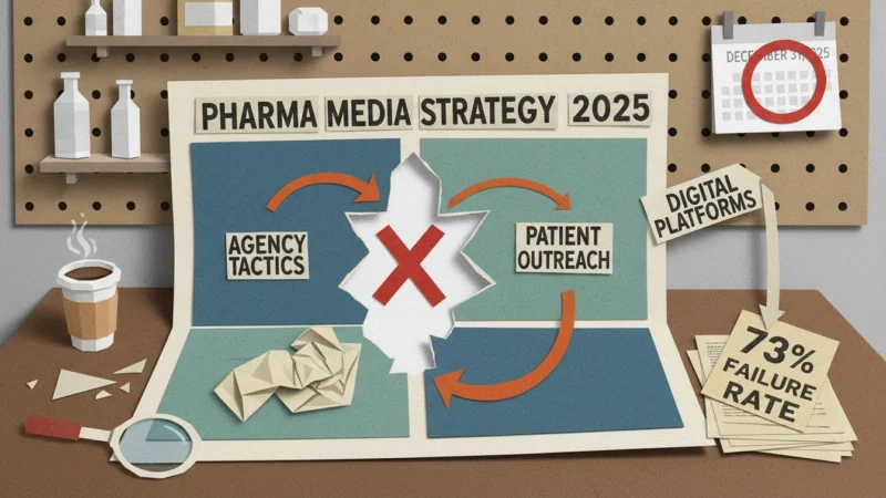 Pharma Media Strategy: Why 73% of Agencies Fail in 2025