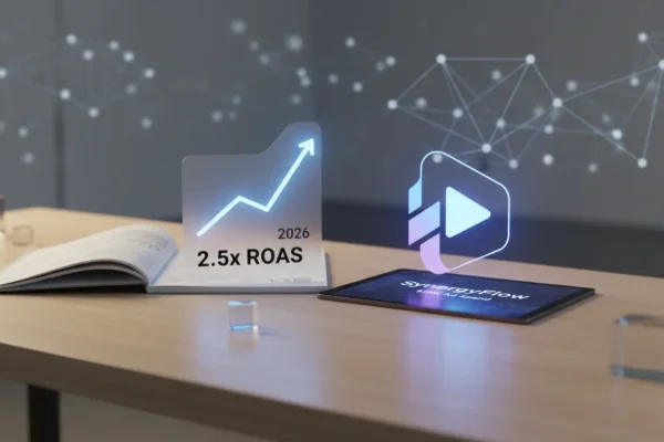 SynergyFlow: $25K Ad Spend Fuels 2.5x ROAS in 2026
