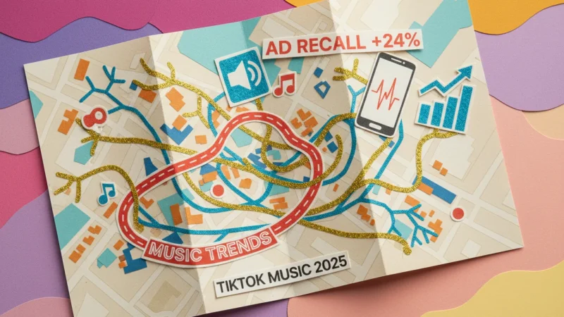 TikTok Music Trends Boost Ad Recall 24% in 2025