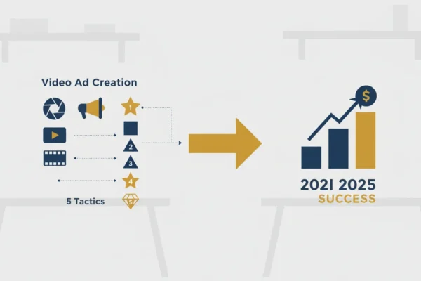 Video Ad Success: 5 Tactics for 2025 ROI