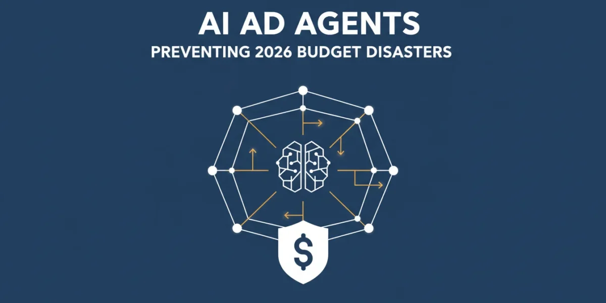 AI Ad Agents: Preventing 2026 Budget Disasters
