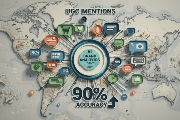 AI Brand Mentions: 90% Accuracy in UGC by 2026