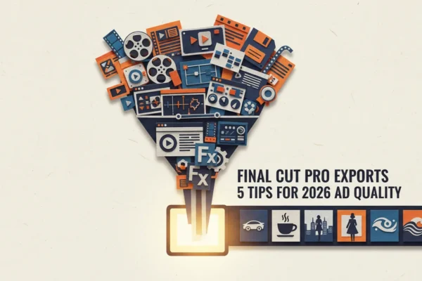 Final Cut Pro Exports: 5 Tips for 2026 Ad Quality