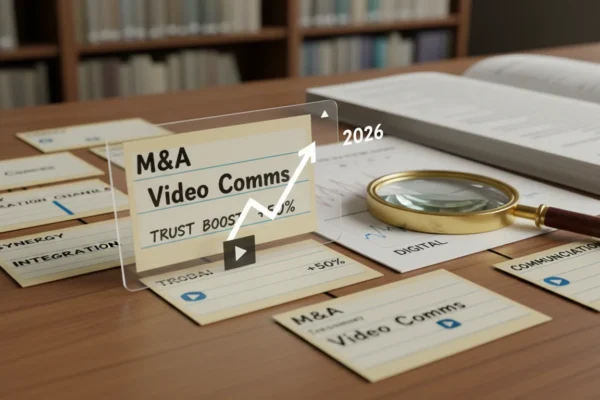 M&A Video Comms: Boosting Trust 50% in 2026