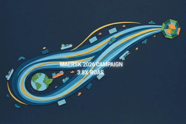 Maersk’s 2026 Reefer Campaign: 3.8x ROAS