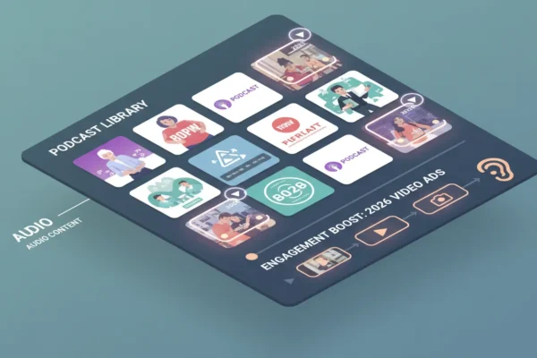 Podcast Ads: 2026 Video Boost for Engagement