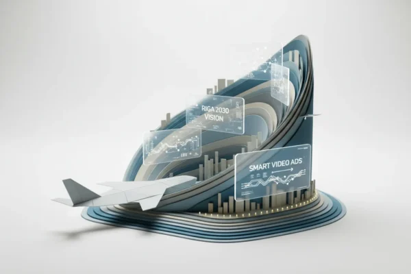 Riga Airport: 2030 Vision Needs Smart Video Ads
