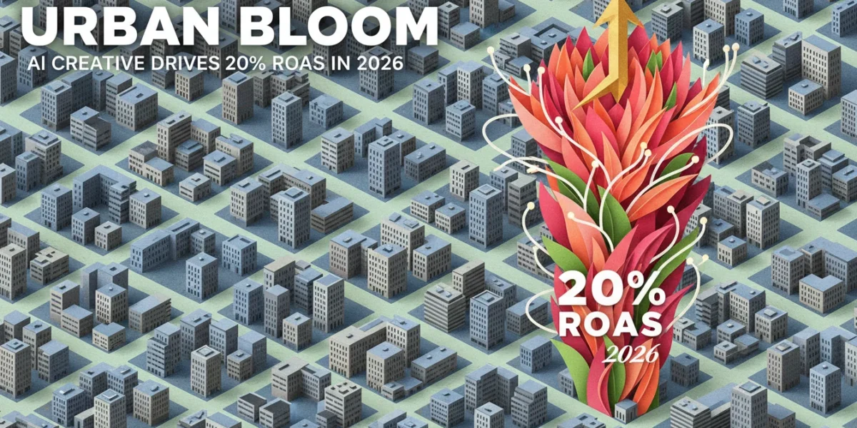 Urban Bloom: AI Creative Drives 20% ROAS in 2026