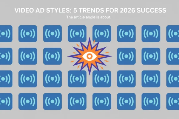 Video Ad Styles: 5 Trends for 2026 Success