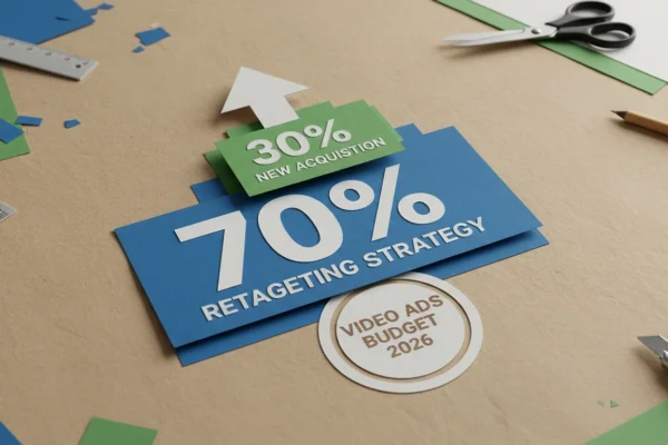Video Ads: 70% Budget for Retargeting in 2026