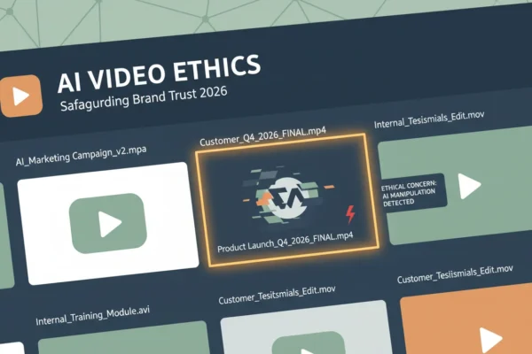 AI Video Ethics: Safeguarding Brand Trust in 2026