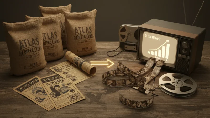 Atlas Coffee Club: 3.5x ROAS with Video Ads in 2026