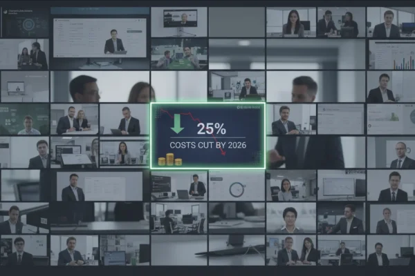 B2B Video Ads Cut Costs 25% by 2026