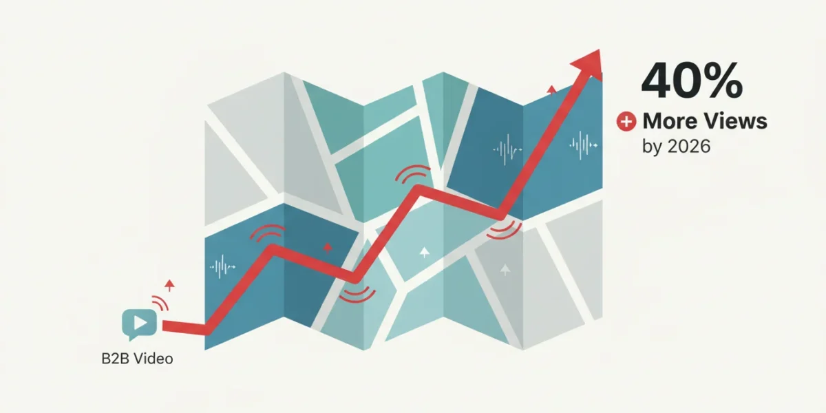 B2B Video Subtitles: 40% More Views by 2026