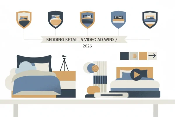 Bedding Retail: 5 Video Ad Wins for 2026
