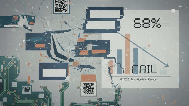 IAB 2025: 68% of Ads Fail Post-Algorithm Changes