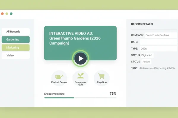 Interactive Video: GreenThumb Gardens’ 2026 Ad Fix
