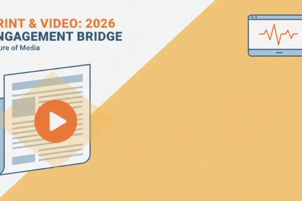 Print Advertising: Video Bridges 2026 Engagement Gap