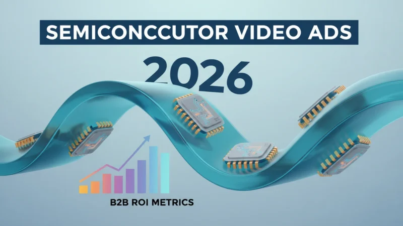 Semiconductor Video Ads: 2026 B2B ROI Metrics