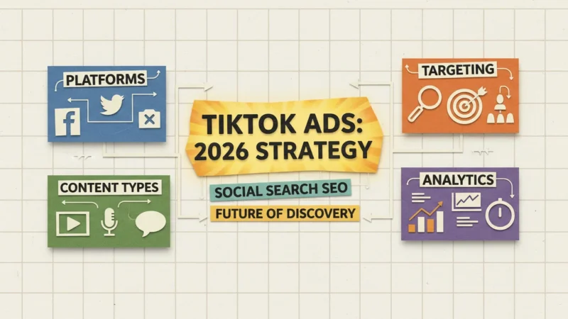 Social Search SEO: 2026 Strategy for TikTok Ads