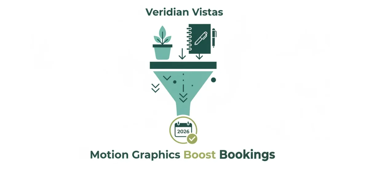 Veridian Vistas: Motion Graphics Boost 2026 Bookings