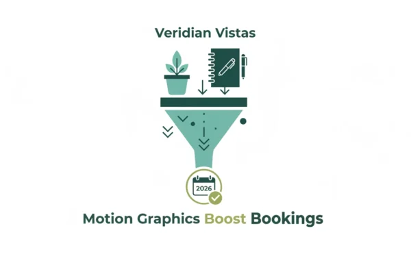 Veridian Vistas: Motion Graphics Boost 2026 Bookings