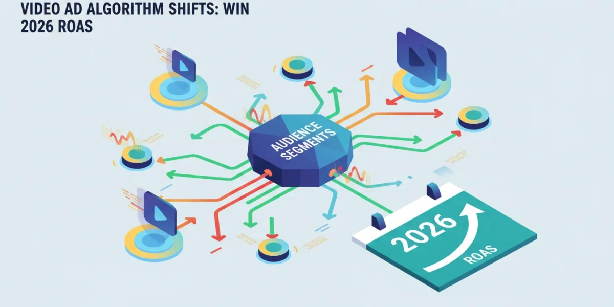 Video Ad Algorithm Shifts: Win 2026 ROAS