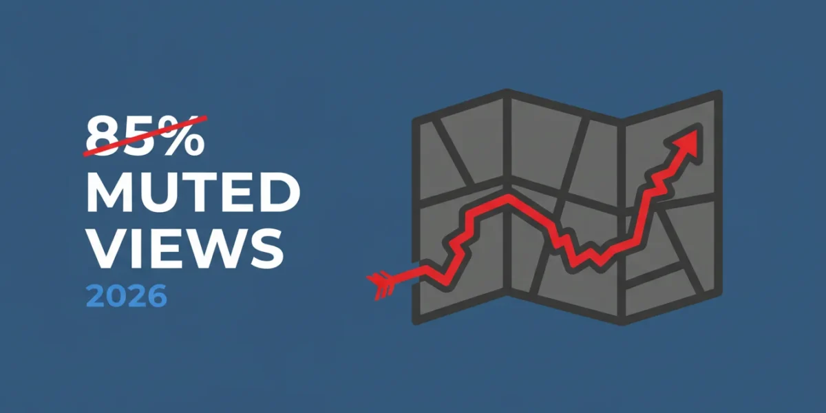 Video Ad Copy: 85% Muted Views in 2026