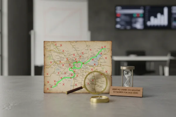 Video Ad Spend: 200 Negative Keywords for 2026 ROAS