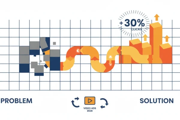 Video Ads 2026: Problem/Solution Drives 30% More Clicks