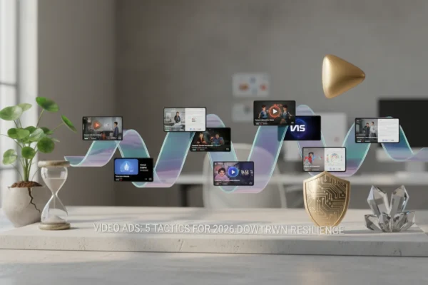 Video Ads: 5 Tactics for 2026 Downturn Resilience